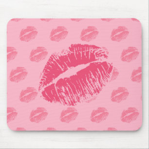 Alfombrilla De Ratón Beso rosa