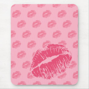 Alfombrilla De Ratón Beso rosado