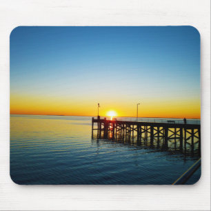 Alfombrilla De Ratón Besos al atardecer, Puerto Victoria, Australia del