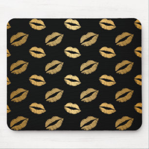 Alfombrilla De Ratón Besos dorados