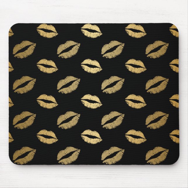 Alfombrilla De Ratón Besos dorados (Frente)