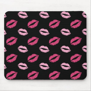 Alfombrilla De Ratón Besos Rosados