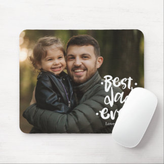 Alfombrilla De Ratón Best Dad ever Photo Father's Day Gift Daughter