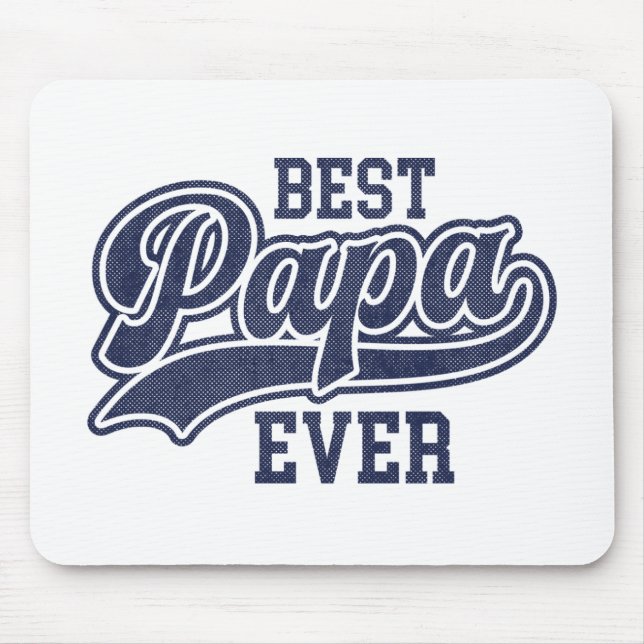 Alfombrilla De Ratón Best Papa Ever 2 (Frente)