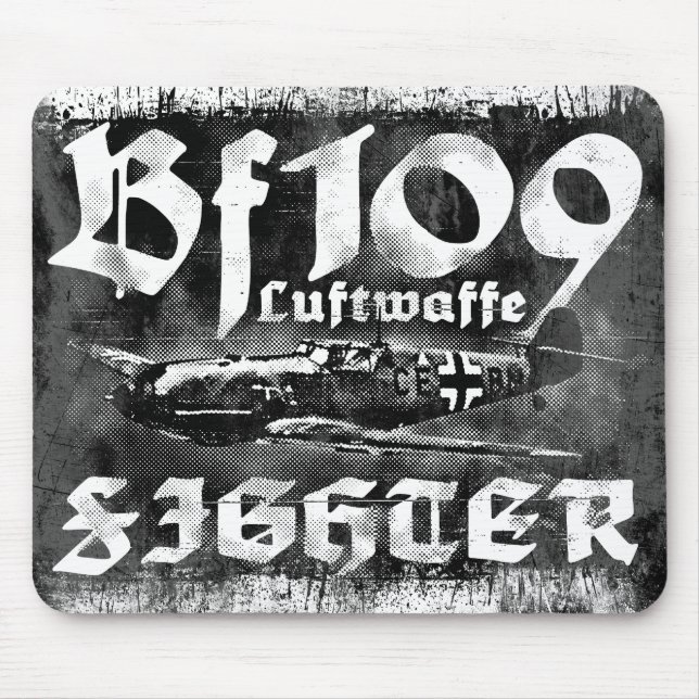 Alfombrilla De Ratón Bf 109 Mouse Pad (Frente)