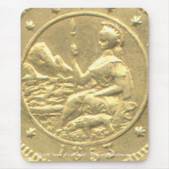 Alfombrilla De Ratón BG-435 "brazos de California" Mousepad vertical (Frente)