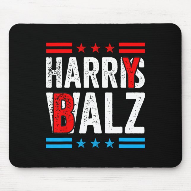 Alfombrilla De Ratón Bheimer Funny Kamala Harris Political Harris W (Frente)