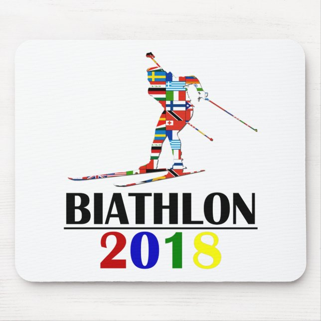 ALFOMBRILLA DE RATÓN BIATHLON 2018 (Frente)