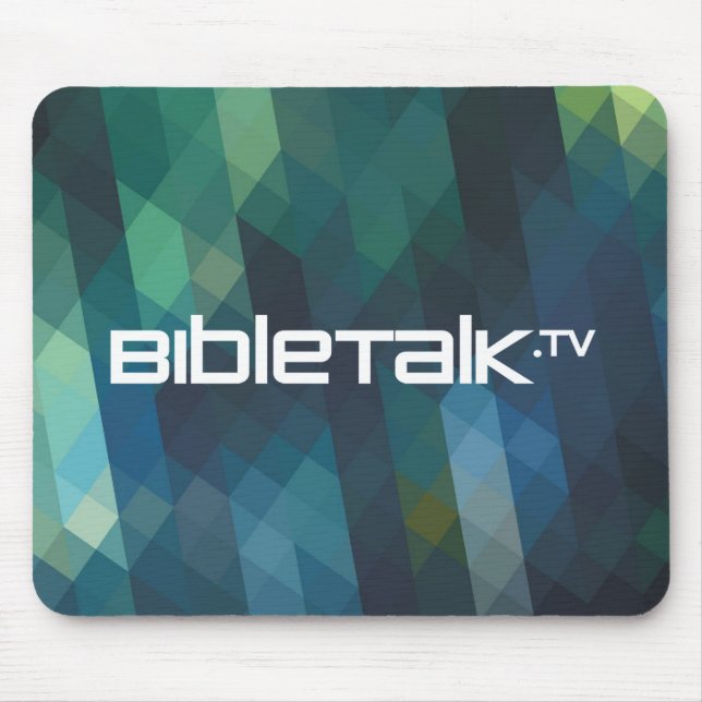 Alfombrilla De Ratón BibleTalk.tv - Cristianismo para principiantes Mou (Frente)