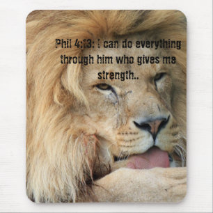 Alfombrilla De Ratón Biblia de las Escrituras Cristianas Verse Phil 4:1