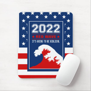 Alfombrilla De Ratón Biblical Midterms 2022 Red Wave