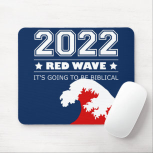 Alfombrilla De Ratón Biblical Midterms 2022 Red Wave