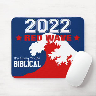 Alfombrilla De Ratón Biblical Midterms 2022 Red Wave