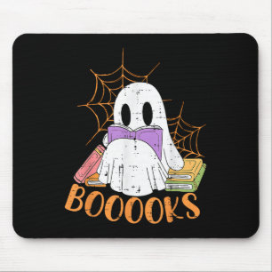 Alfombrilla De Ratón Biblioteca del libro del profesor Halloween Shirt 