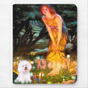 Alfombrilla De Ratón Bichon Frise 1 - Noche de San Juan