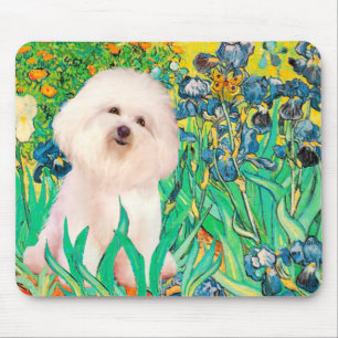 Alfombrilla De Ratón Bichon Frise 4 - Irises