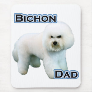 Alfombrilla De Ratón Bichon Frise Dad 4