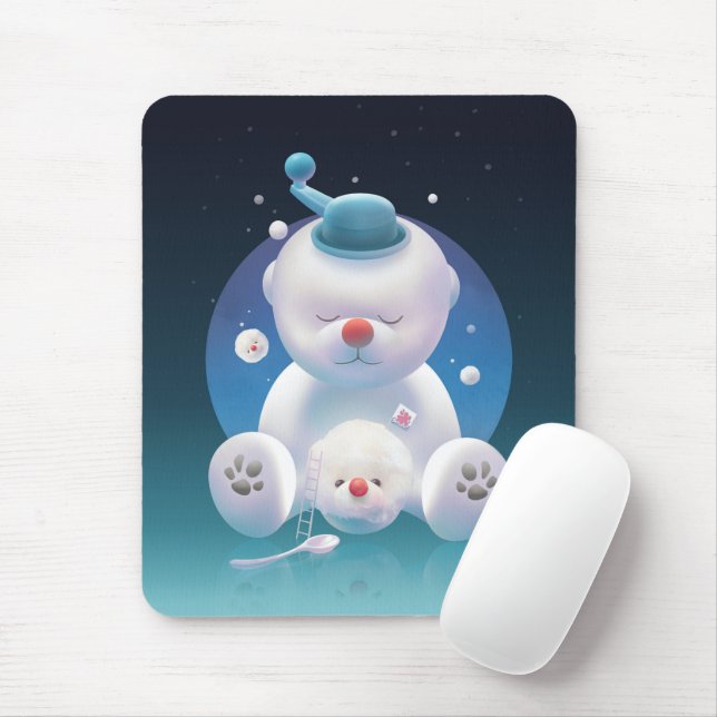 Alfombrilla De Ratón Bichon Ice Shaver Dreamland (Con ratón)