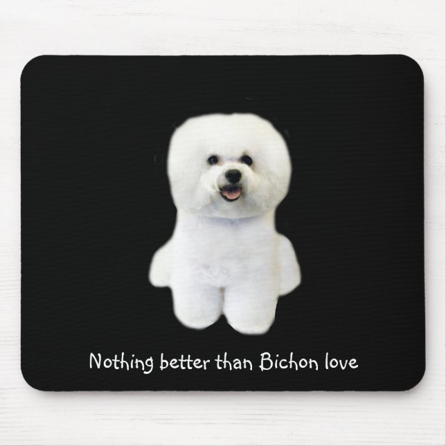 Alfombrilla De Ratón Bichon Mousepad (Frente)
