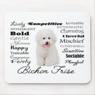 Alfombrilla De Ratón Bichon Traits Mousepad