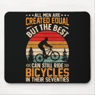 Alfombrilla De Ratón Bici de hombre - Los hombres son iguales pero los 