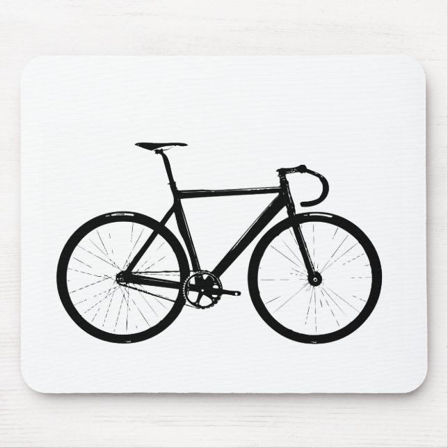 Alfombrilla De Ratón Bici de la pista (Frente)