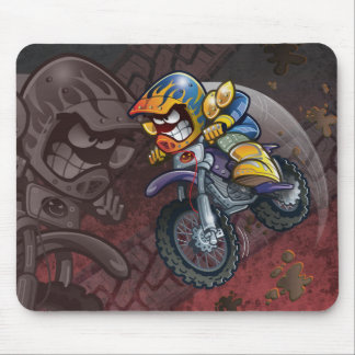 Alfombrilla De Ratón Bici Mike Mousepad de la suciedad