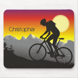 Alfombrilla De Ratón Bici personalizada Mousepad de Mountin de la