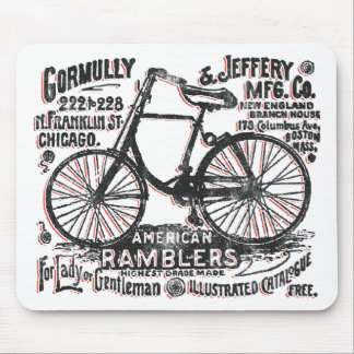 Alfombrilla De Ratón Bicicleta americana del Rambler