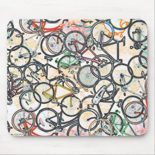 Alfombrilla De Ratón bicicleta - biking + bici