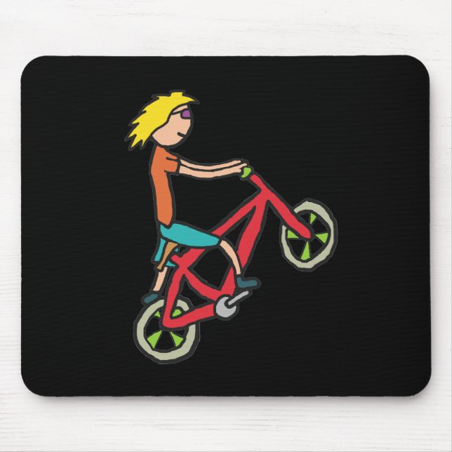 Alfombrilla De Ratón Bicicleta BMX (Frente)