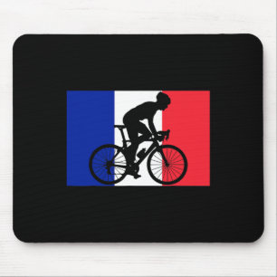 Alfombrilla De Ratón Bicicleta Ciclismo Francés Francia