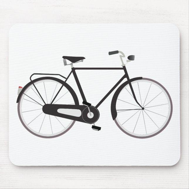 Alfombrilla De Ratón bicicleta, ciclismo, transporte (Frente)