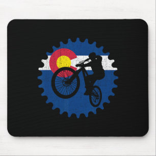 Alfombrilla De Ratón Bicicleta de montaña Colorado Ciclismo Mtb