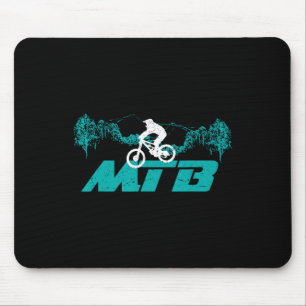 Alfombrilla De Ratón Bicicleta de Montaña - Regalo de Ciclismo de Bajad