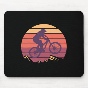 Alfombrilla De Ratón Bicicleta de montaña vintage MTB ciclismo ciclista