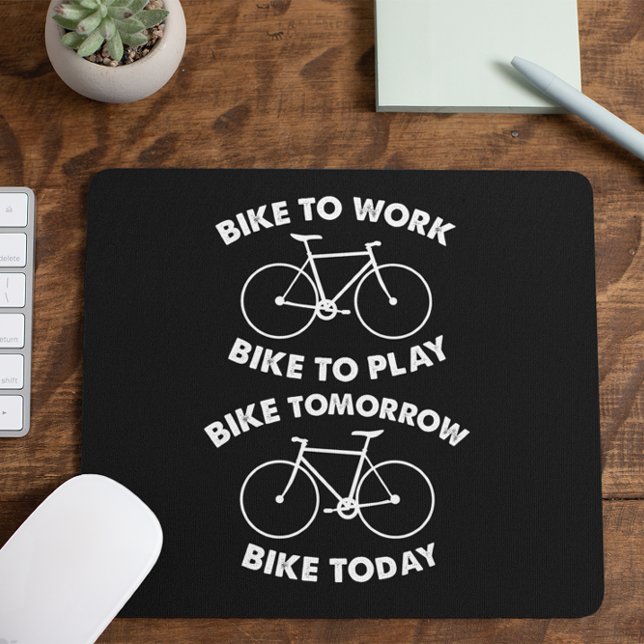 Alfombrilla De Ratón Bicicleta para siempre - Ciclismo Guay (Subido por el creador)