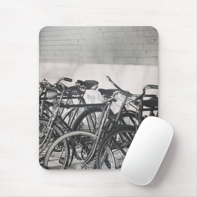 Alfombrilla De Ratón Bicicletas antiguas (Con ratón)
