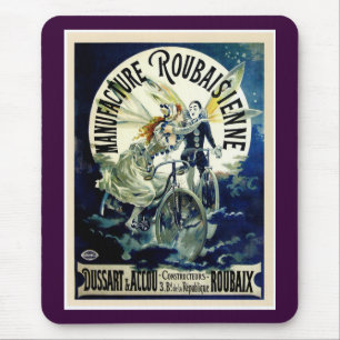 Alfombrilla De Ratón Bicicletas de Roubaisienne de la fabricación