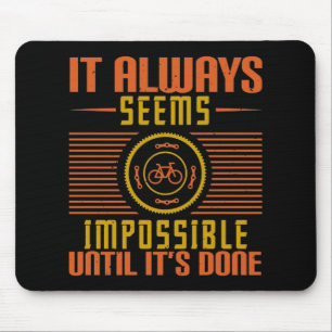 Alfombrilla De Ratón Bicycle - It always seems impossible