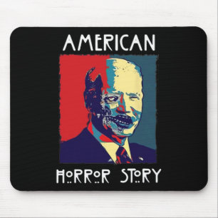 Alfombrilla De Ratón Biden Horror American Zombie Story Halloween Retro