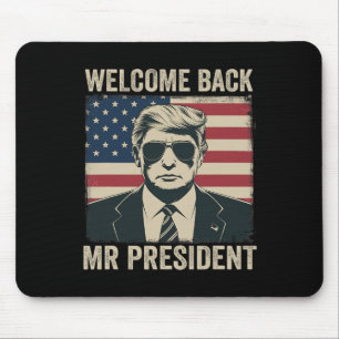 Alfombrilla De Ratón Bienvenida del Sr. Presidente Donald Trump Victori