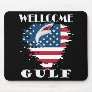 Alfombrilla De Ratón Bienvenida Golfo De Los Estados Unidos De América