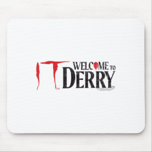 Alfombrilla De Ratón Bienvenido A Derry Vintage Molesto Logo Horro