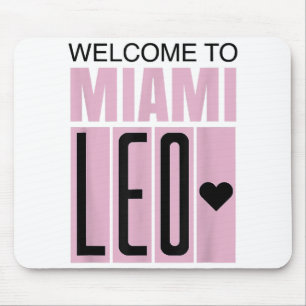Alfombrilla De Ratón Bienvenido a Miami Leo 10 - GOAT 