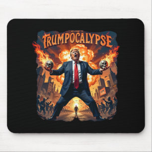 Alfombrilla De Ratón Bienvenido a Trump-ocalypse Divertido Donald Trump