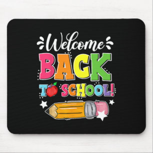 Alfombrilla De Ratón Bienvenido Byck Al Colegio Primer Día De Clase Mae