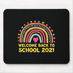 Alfombrilla De Ratón Bienvenido De Vuelta A La Escuela 2021. Profesores