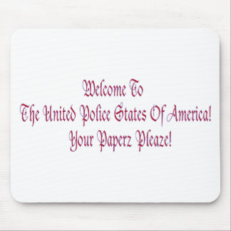 Alfombrilla De Ratón Bienvenidos a los Estados Unidos de América
