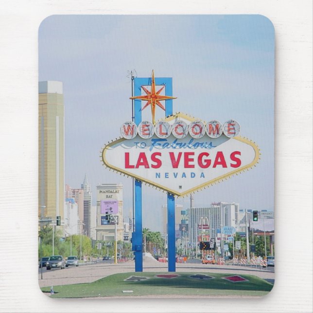 Alfombrilla De Ratón ¡Bienvenidos al Fabuloso Mousepad de Las Vegas! (Frente)